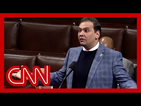 George Santos speaks on House floor during debate whether to expel him