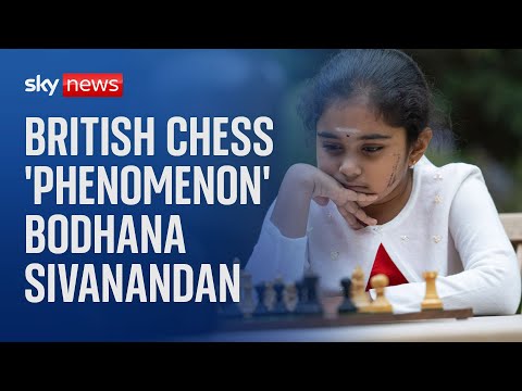 Bodhana Sivanandan: British chess prodigy named best female player at a European championship