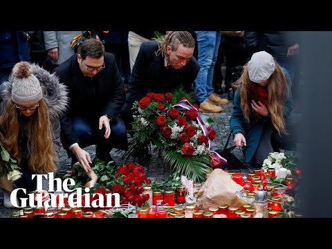 ‘We are shaken’: Prague mourns victims of university shooting