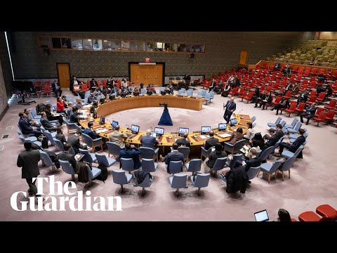 UN security council convenes again to vote on Gaza motion – watch live