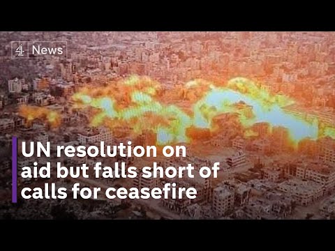 UN Security Council agrees Gaza resolution that does not call for ceasefire