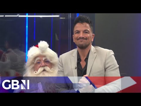 Santa Claus visits GB News! | Peter Andre finds out if he’s on the naughty or nice list…
