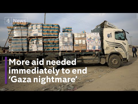 UN aid for Gaza ‘falls painfully short’ of what’s needed, say aid groups