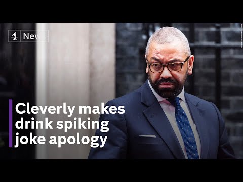 Home Secretary criticised for wife drink spiking joke
