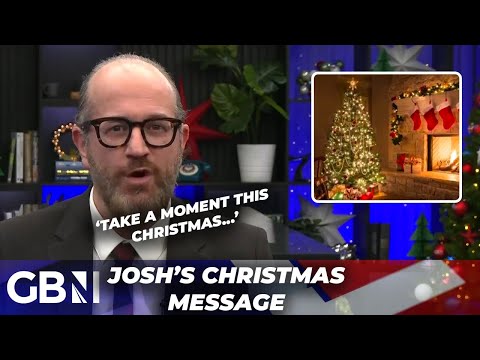 ‘Step away from the admin!’ | Josh Howie urges viewers to take a moment to reflect this Christmas