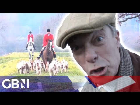 Boxing Day hunt is ‘an ENGLISH TRADITION!!’ | Nigel Farage speaks to public