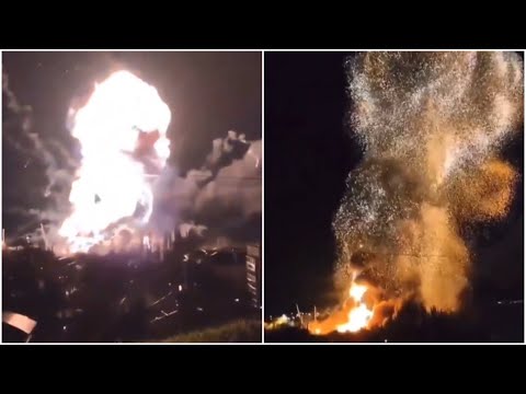 Video shows ‘powerful blast’ as Ukraine hits Russian warship in Black Sea| ITV News
