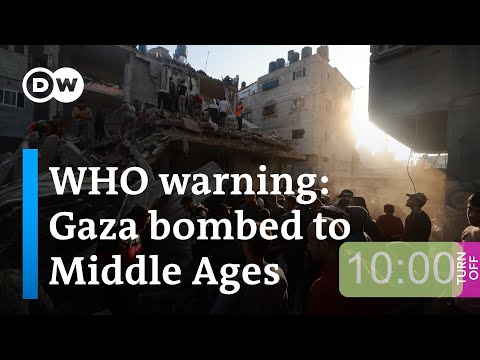 WHO warning: Gaza bombed to Middle Ages