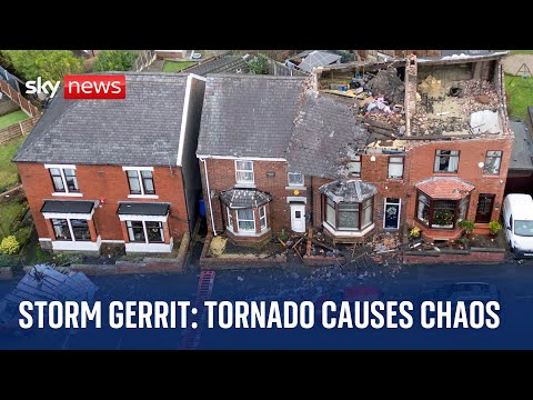 Storm Gerrit: Tornado throws hundreds of lives ‘into chaos’