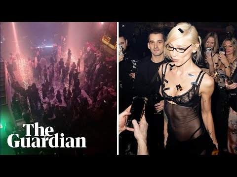 Russian stars’ semi-naked party sparks wartime backlash