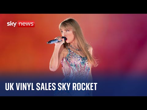 UK vinyl sales at highest level since 1990 – as Taylor Swift leads the way