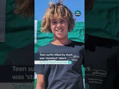 Australian teenage surfer killed by shark was ‘standout’ talent  #itvnews #news #australia #surfing
