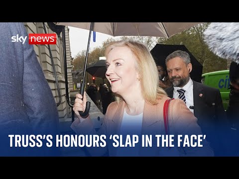 Liz Truss’s honours list ‘a slap in the face’ after 49 days in office