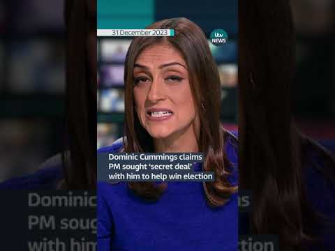 Dominic Cummings claims Rishi Sunak wanted a ‘secret deal’ to help win a 2024 election #itvnews