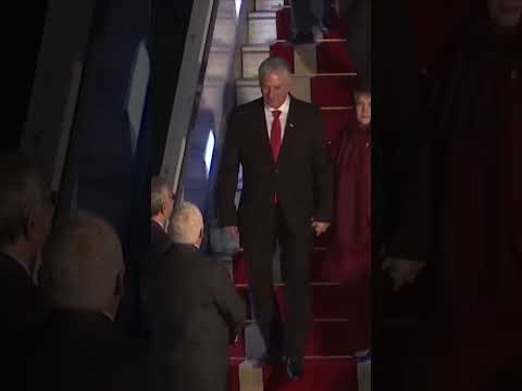 Cuban president welcomed in Iran