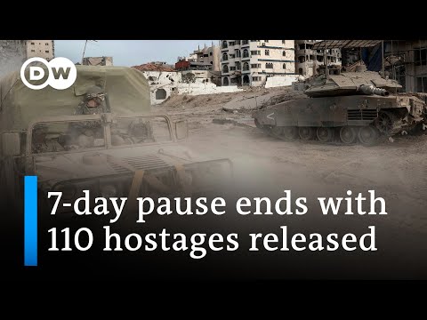 Israel resumes fight against Hamas in the Gaza Strip | DW News