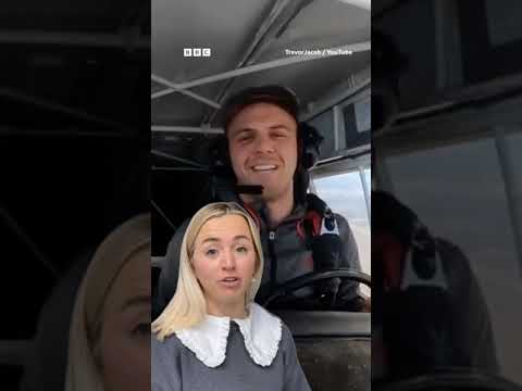 YouTuber Trevor Jacob jailed after crashing plane for views. #Shorts #TrevorJacob #Shorts #BBCNews