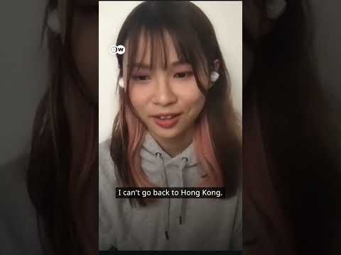 Chinese activist Agnes Chow wants to stay in Canada | DW News