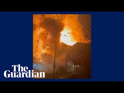 Huge explosion destroys house in Washington DC