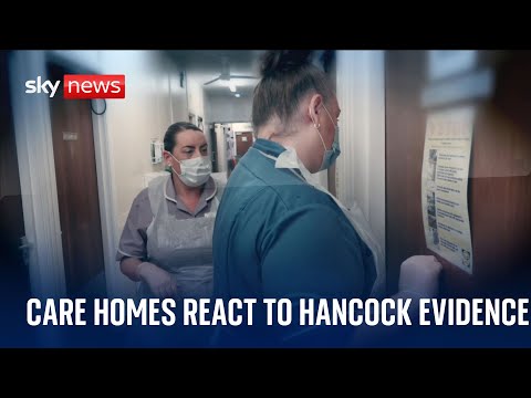 Care homes react to Matt Hancock’s evidence at COVID inquiry