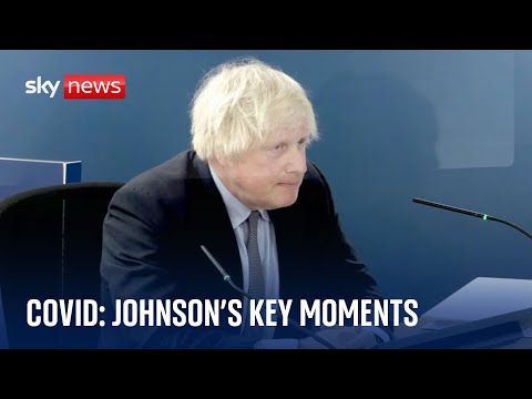 Boris Johnson at the COVID inquiry – Key moments