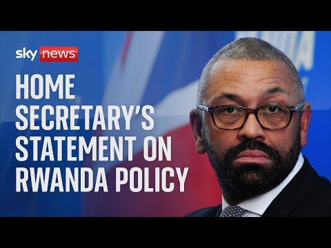 Home Secretary James Cleverly delivers statement on Rwanda policy