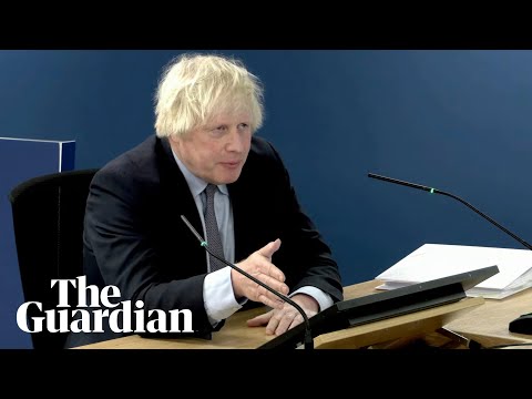 Key moments from Boris Johnson’s first Covid inquiry appearance
