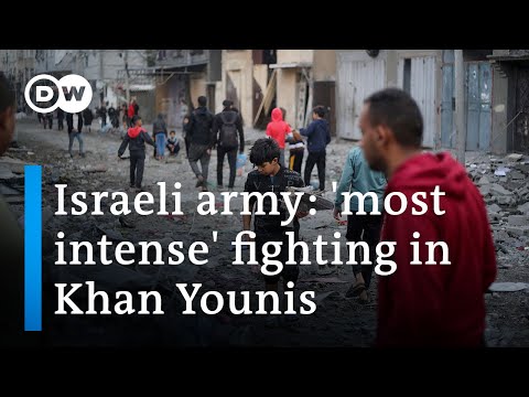 Israeli forces battle Hamas inside Khan Younis | DW Analysis