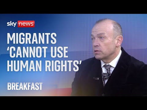 Migrants being sent to Rwanda ‘can no longer use human rights act’ to avoid deportation
