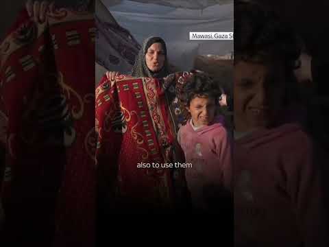 Woman ‘stitches prayer mats’ as blankets
