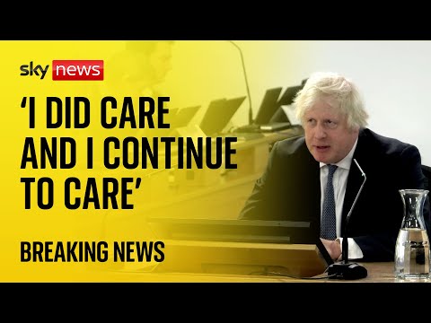 COVID Inquiry: Boris Johnson recalls time in hospital with COVID