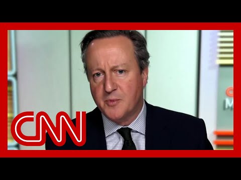 UK’s David Cameron on what happens if US can’t deliver funding to Ukraine