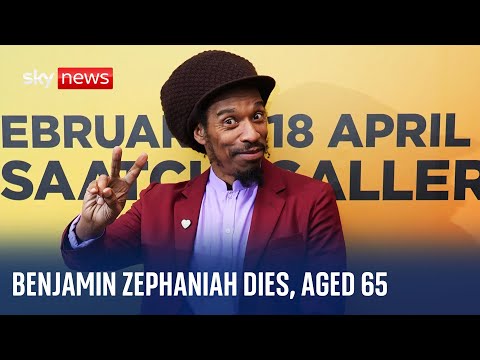 Benjamin Zephaniah, the British poet and writer, dies aged 65