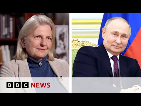 Putin described as ‘most intelligent gentleman’ by former Austrian foreign minister | BBC News