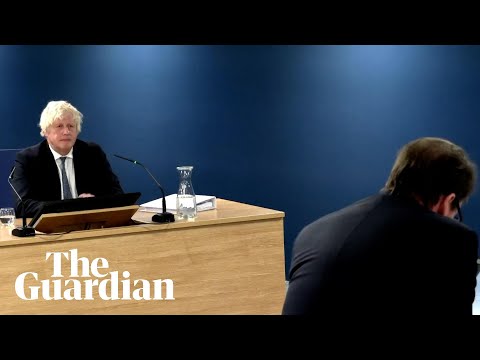 Boris Johnson’s second day at the Covid inquiry