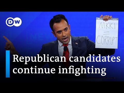 Republican candidates clash ahead of caucuses | DW News