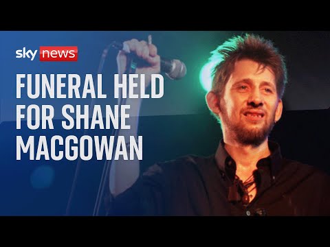 Watch live: Funeral procession for Pogues singer Shane MacGowan