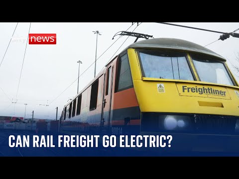 With diesel king, can rail freight go electric?  | The Climate Show with Tom Heap