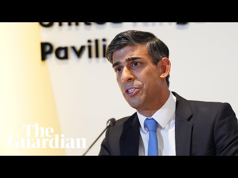Climate politics is ‘close to breaking point,’ Rishi Sunak tells Cop28
