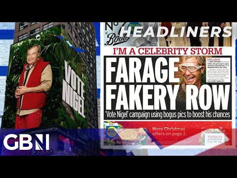 I’m A Celebrity Storm | Farage Fakery Row | Headliners