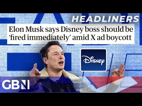 Elon Musk says Disney boss should be ‘fired immediately’ amid X ad boycott