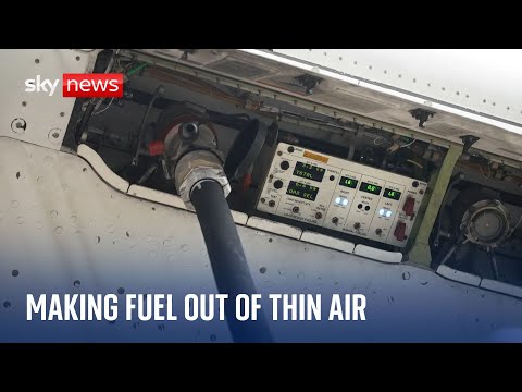 UK’s first air capture plant turned on to remove CO2 from the atmosphere and turn it into jet fuel