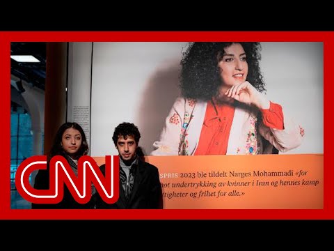 Narges Mohammadi’s children speak to CNN in exclusive interview