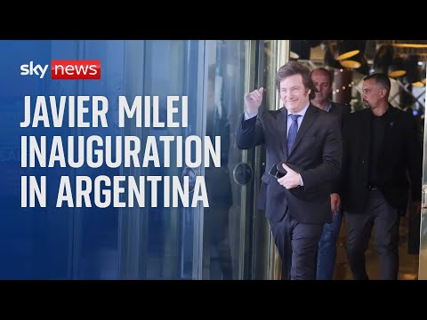 Watch live: Javier Milei is sworn in as Argentina’s new president