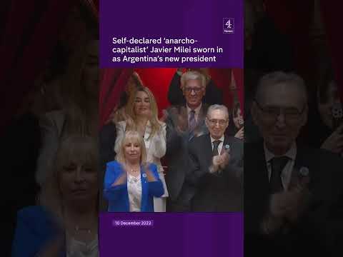 Milei sworn in as Argentina’s new president