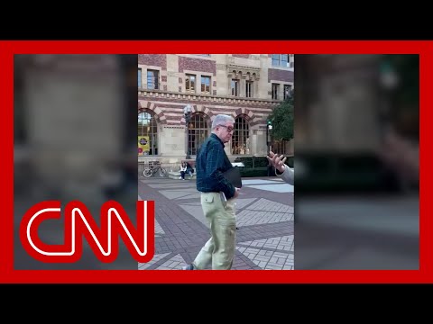Viral video of USC professor’s encounter with pro-Palestinian students sparks controversy