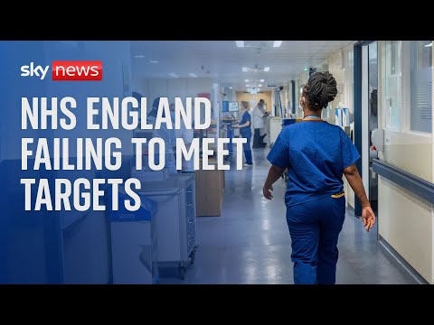 NHS England: Majority of performance targets not being met