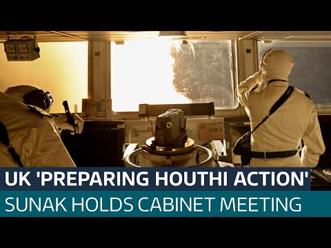 UK-US joint strikes against Houthi rebels ‘likely tonight’, ITV News understands | ITV News