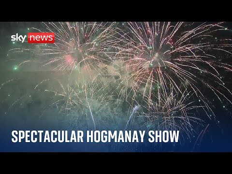 New Year 2024: Edinburgh lit up by firework spectacular