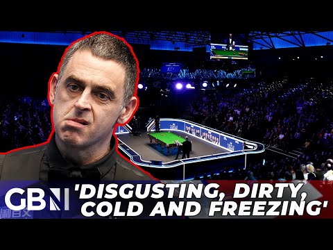 ‘Disgusting, dirty, cold and freezing’: Ronnie O’Sullivan SLAMS Alexandra Palace